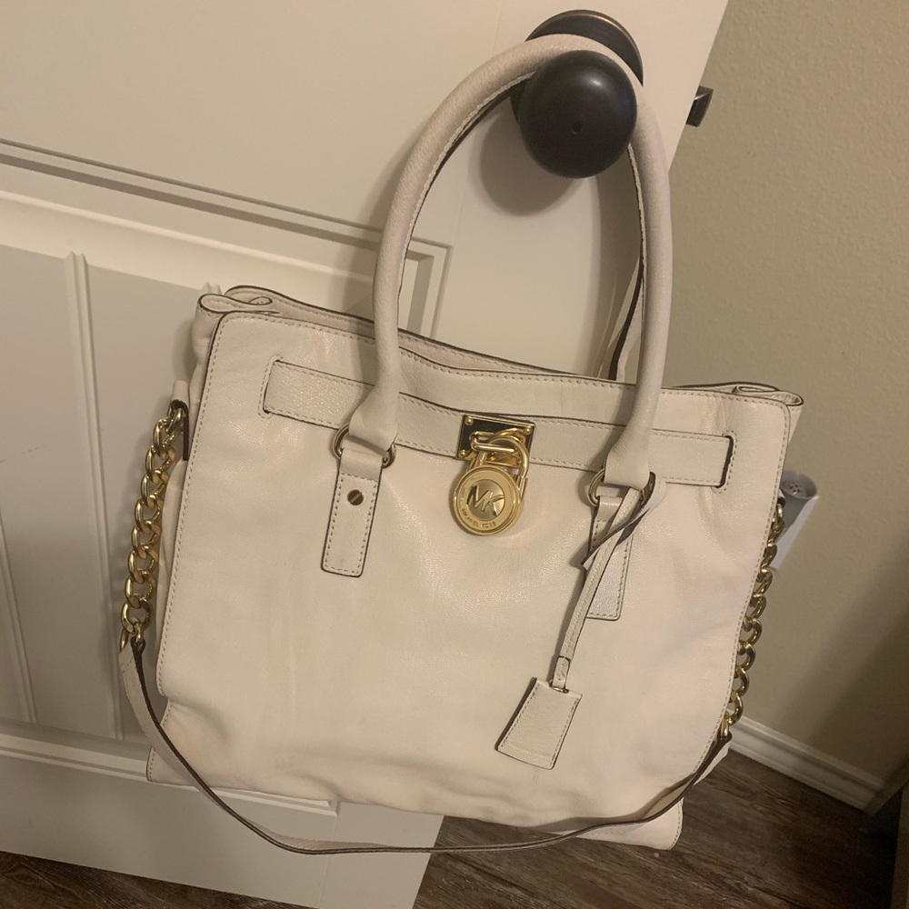 Michael Kors Genuine Leather Tote/Shoulder bag